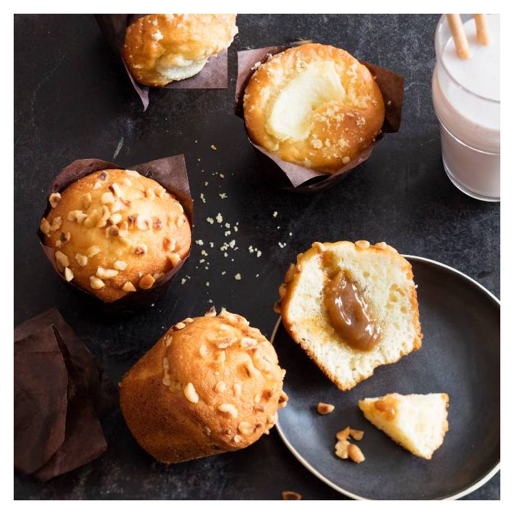 Salted caramel muffin