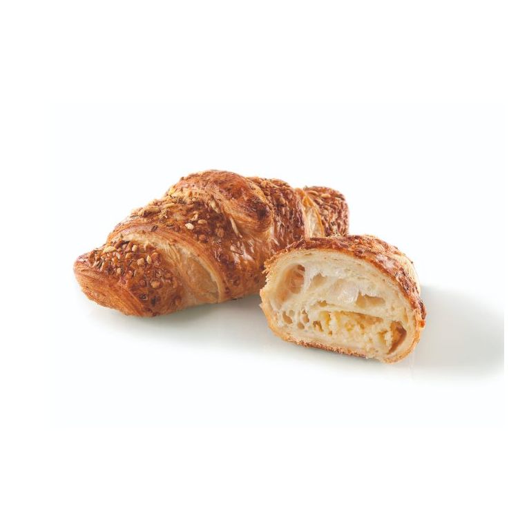 Sajtos croissant, gouda sajttal töltve