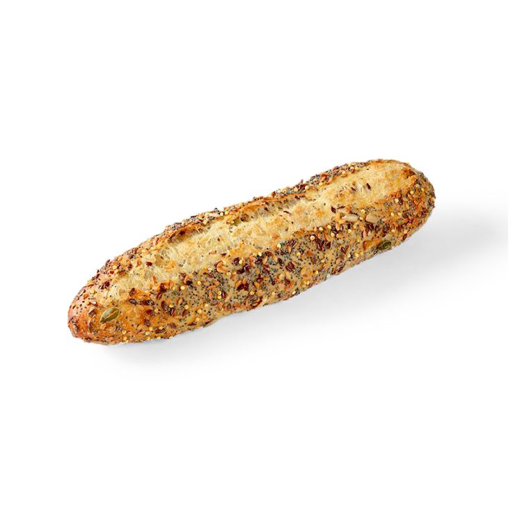 Multiseed half baguette