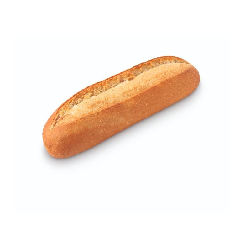 Small white sandwich baguette