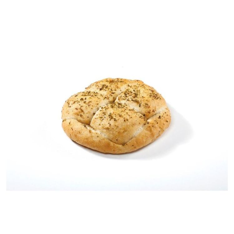 Focaccia ronde met kruiden