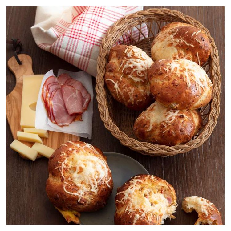 Brioche bacon et fromage