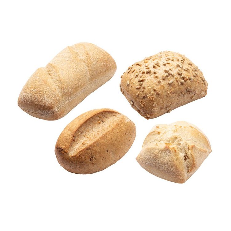 Petits Pains de table assortis (4 sortes)