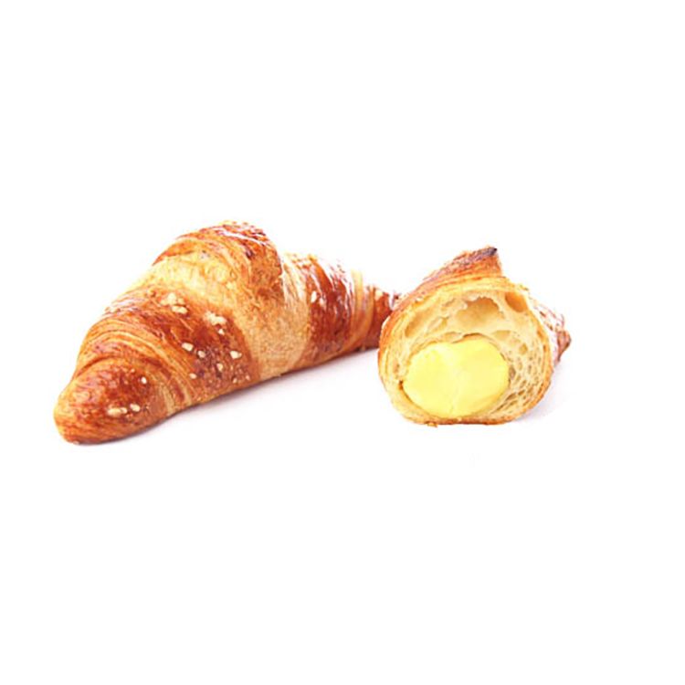 Croissant superfarcito alla crema vaniglia 