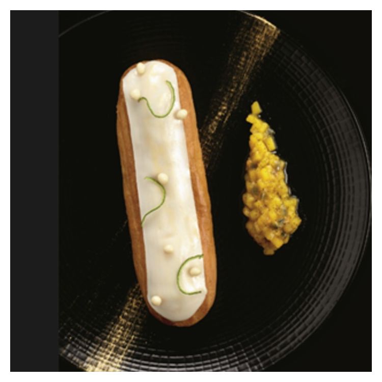 Eclair sabor vainilla