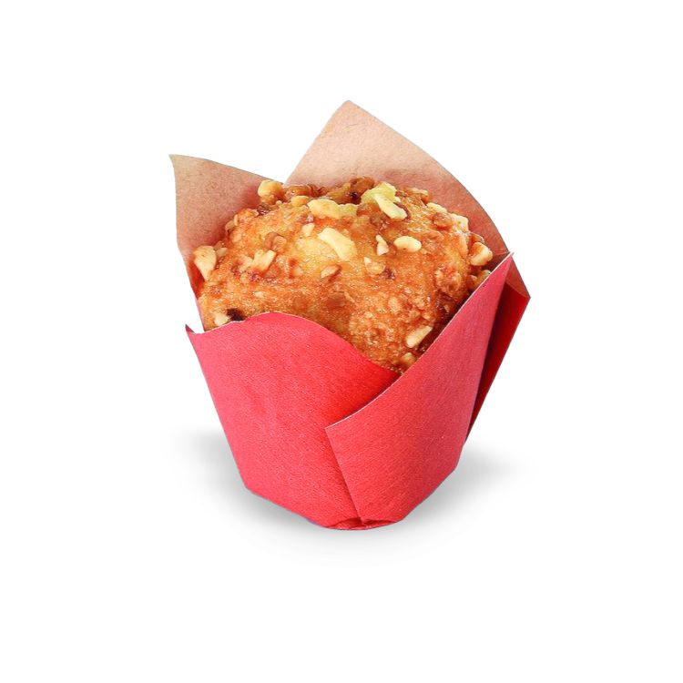 Mini plain muffin w caramel filling 26g