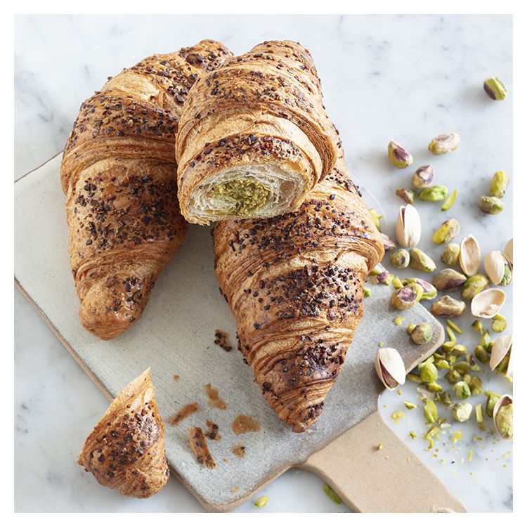 Croissant superfarcito al pistacchio