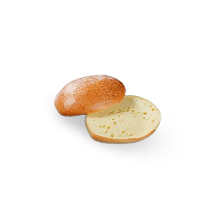 Burgerbroodje rustiek naturel pre-sliced fully baked 10cm