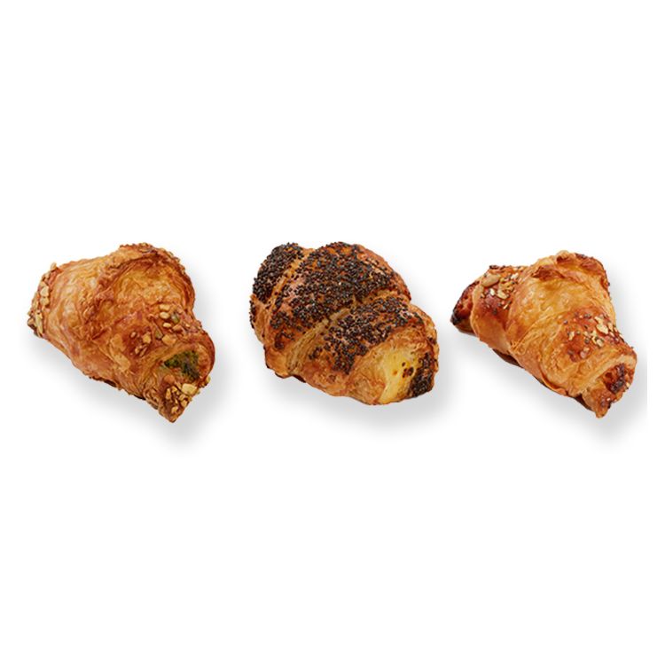 Mix mini savoury croissant