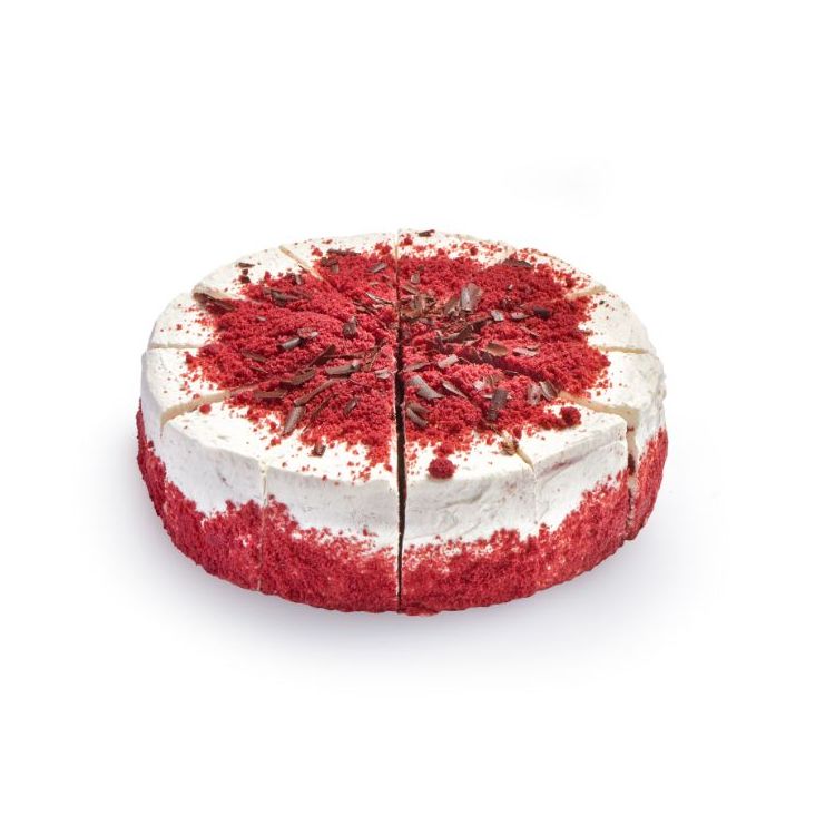 High cake red velvet (12 punten)