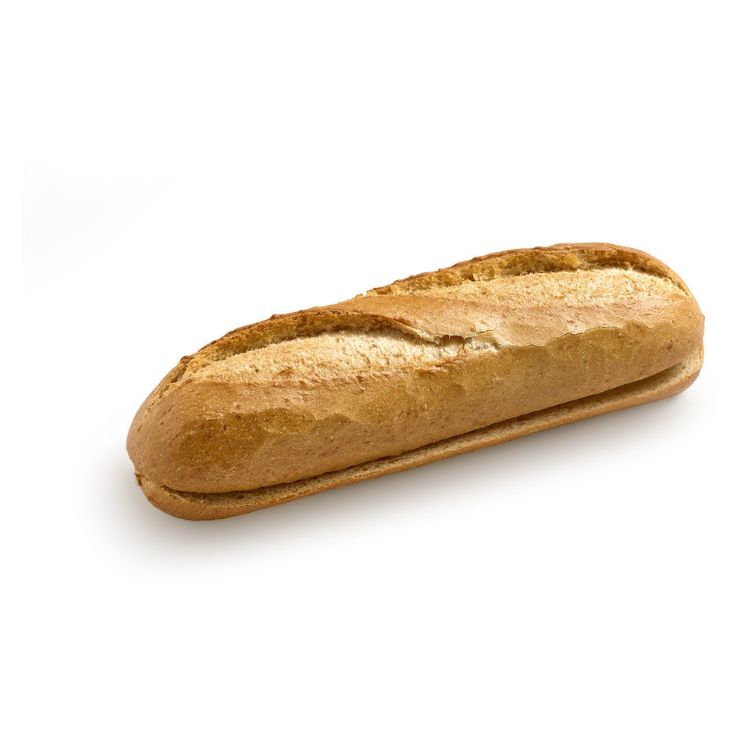 Cereals half baguette 110g presliced baked