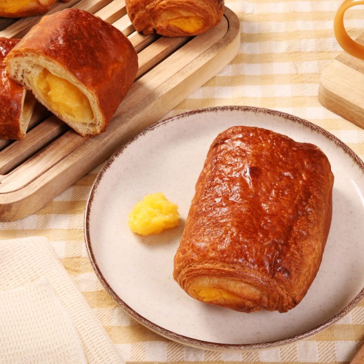 Napolitana crema pastelera