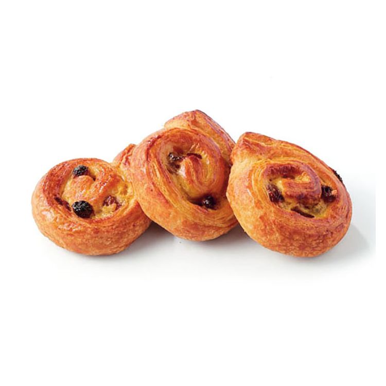 Mini pain aux raisins viennoisine