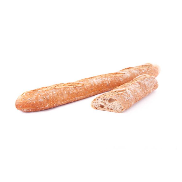 Rustic baguette aux graines