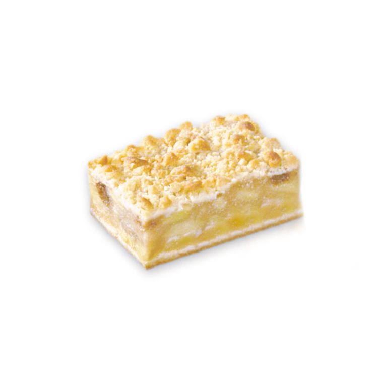 Apfel-Schnitte mit Butterstreuseln