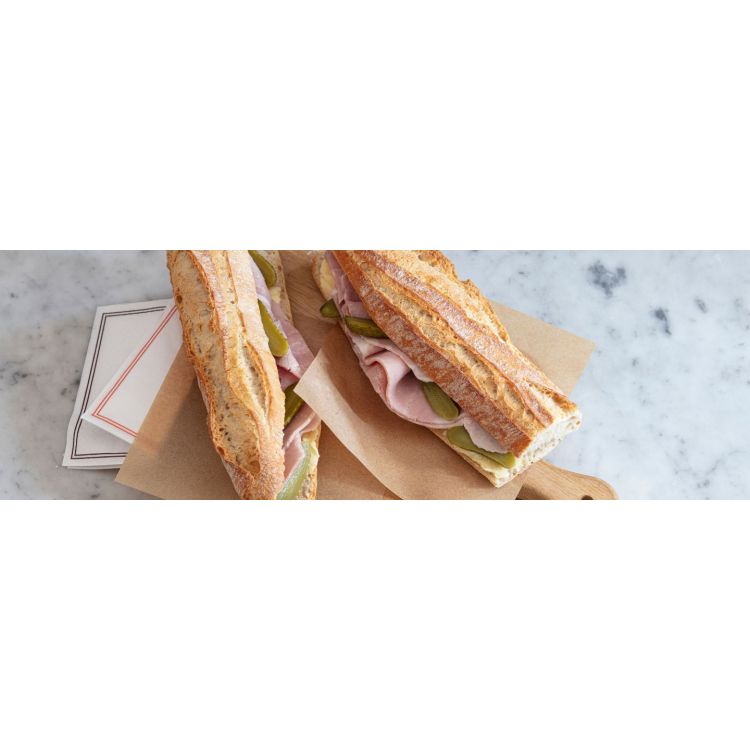 HAM AND BUTTER SANDWICH