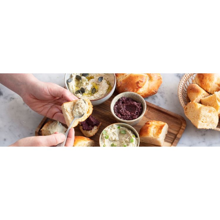 BRIOCHE DIPS TO SHARE