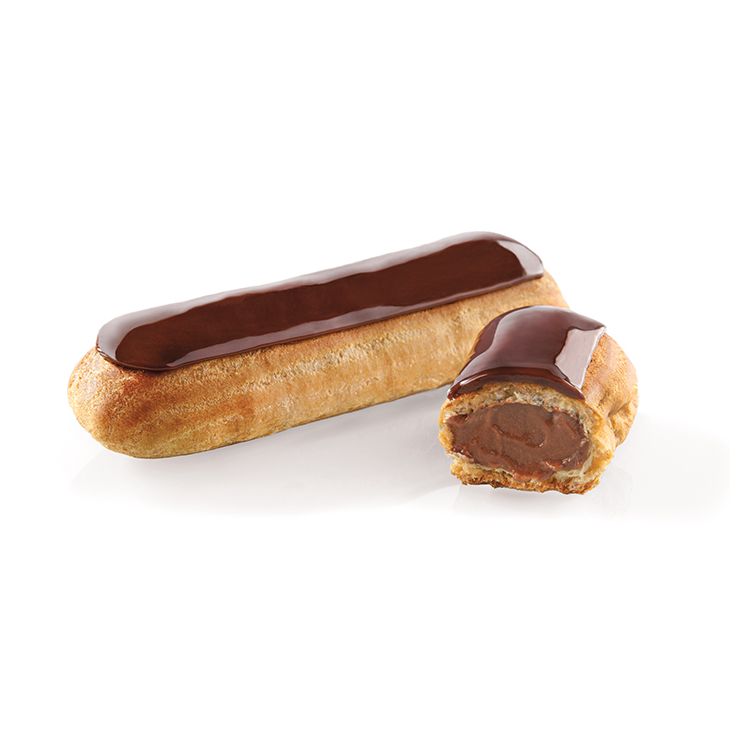 Csokoládé eclair fánk