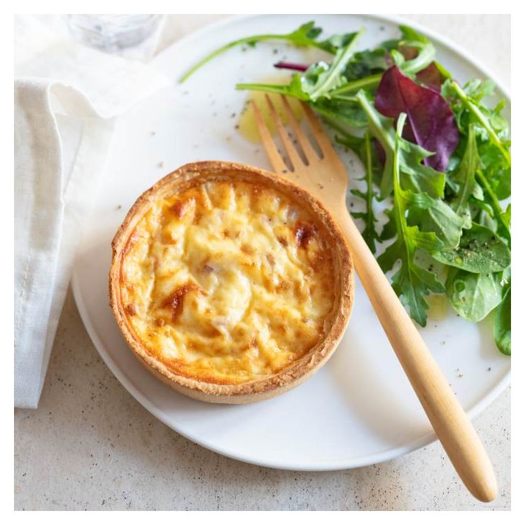 Quiche Lorraine Prestige (bekon wędzony, szynka, świeże jaja)