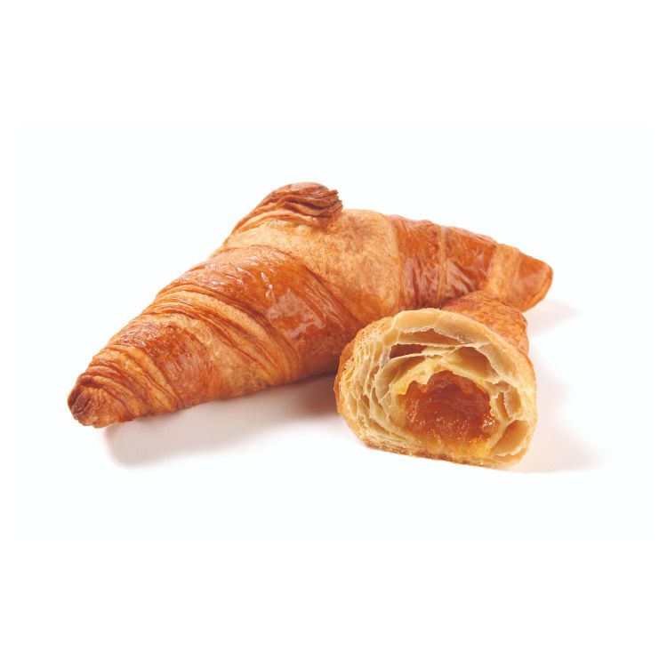 Croissant fourré abricot