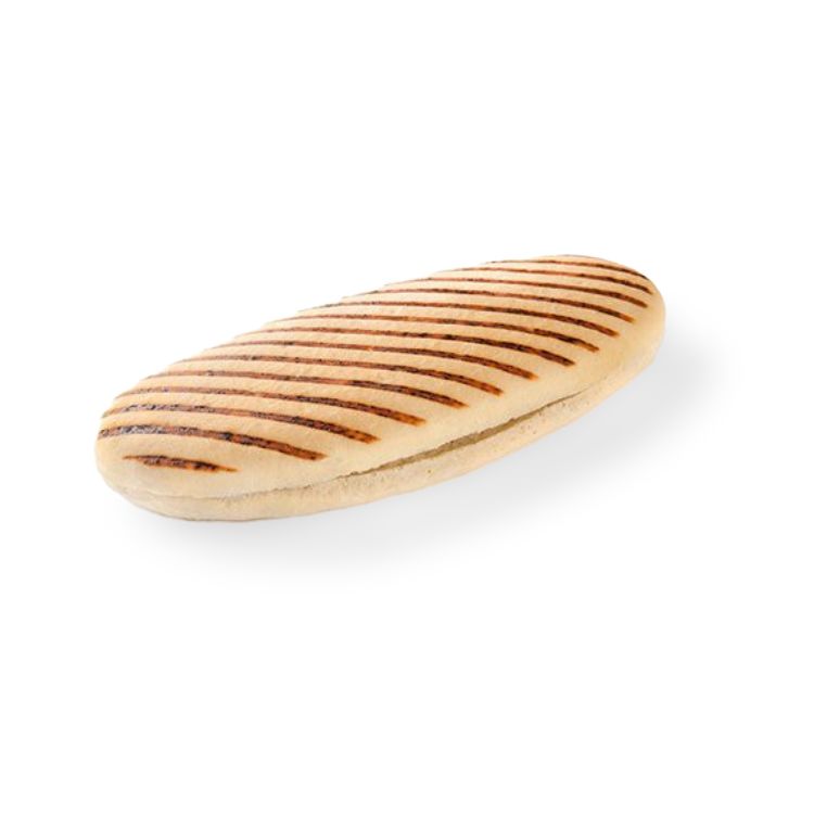 Panini förgrillad, förskuren, 21 cm