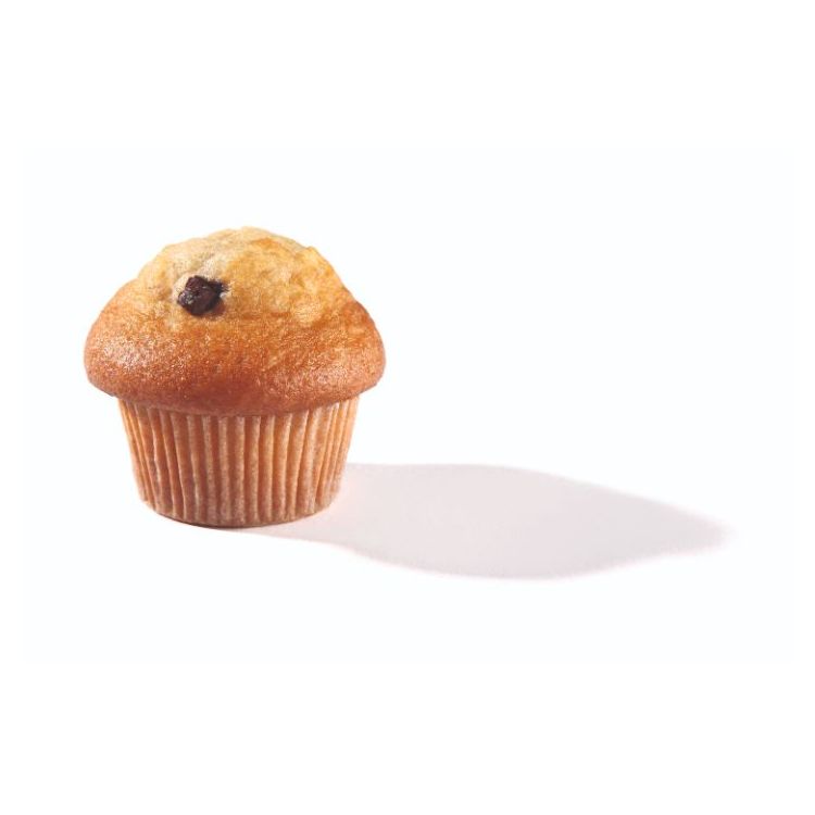 Muffin waniliowy z czekoladą