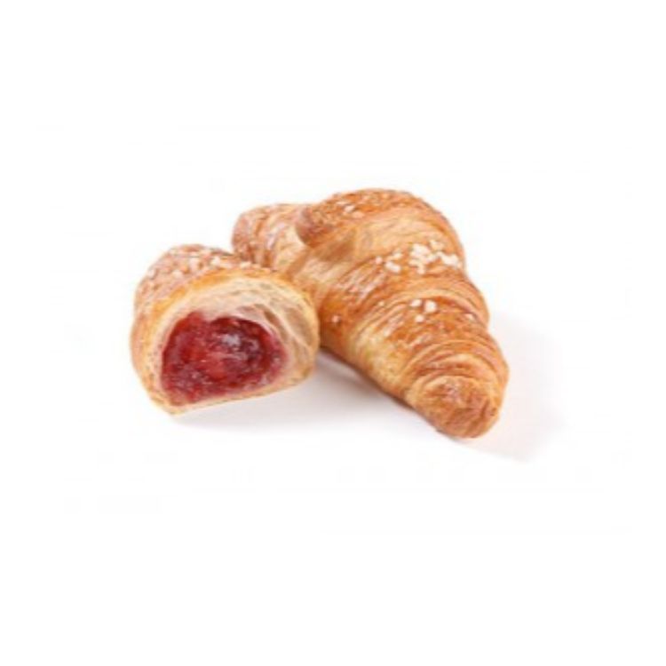 Mini croissant fourré framboise