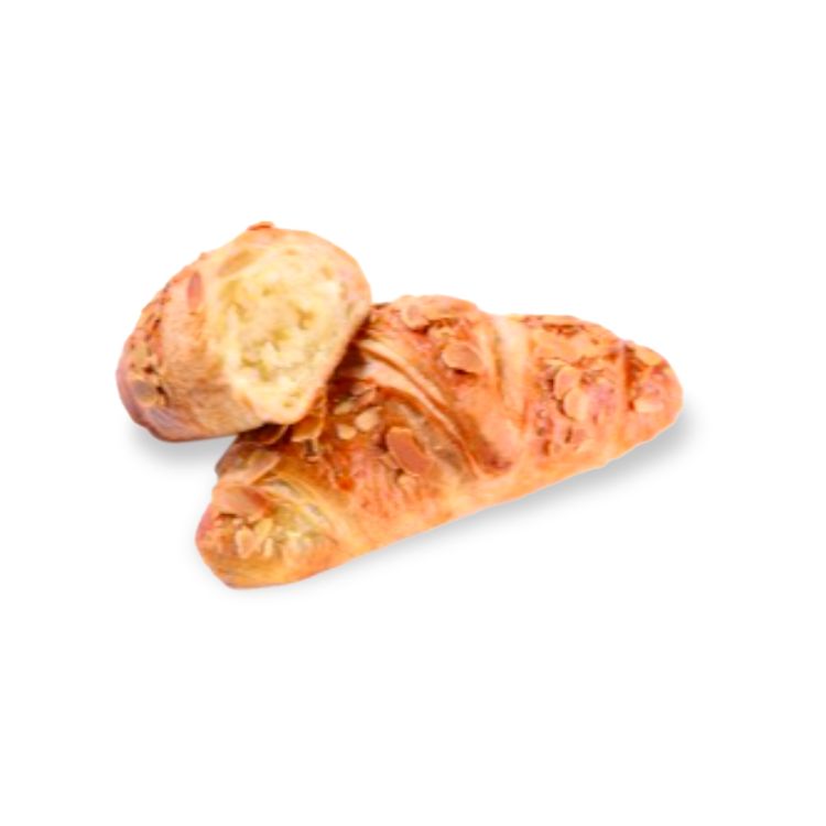 Croissant met marsepeinvulling met boter (18%)