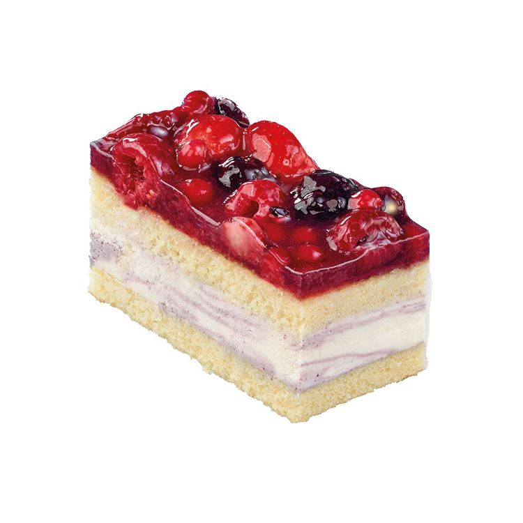 Beerenfrucht-Buttermilch-Schnitte