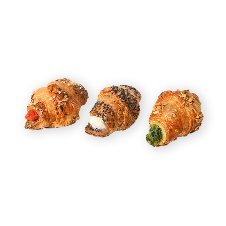 Mix mini salty croissant