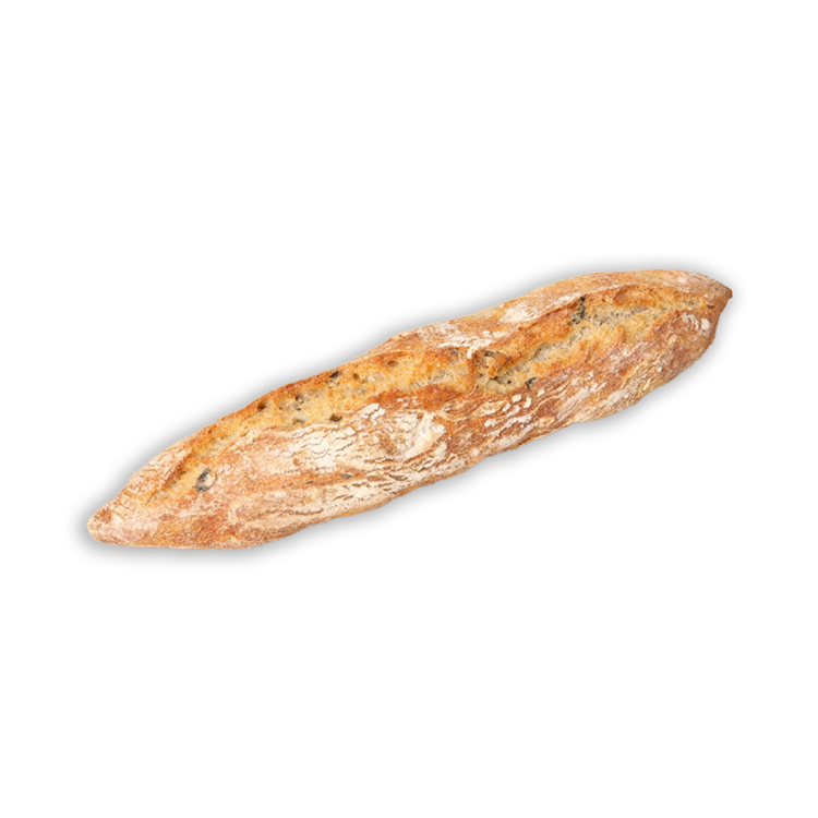 Media baguette aceitunas Héritage