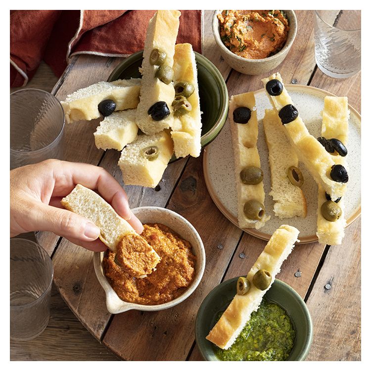 FOCACCIA DIPS