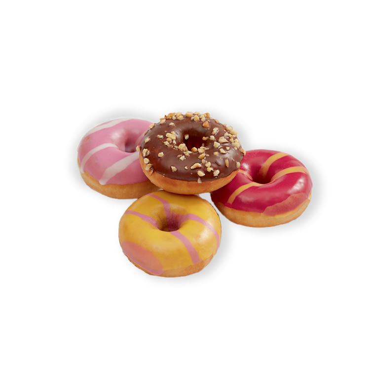 Mix mini fashion donuts