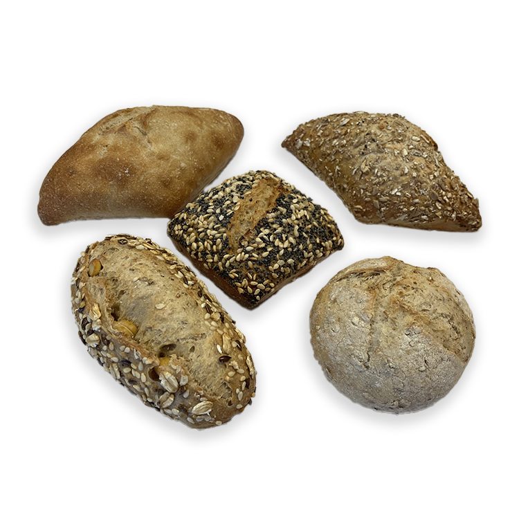 Assortiment petits pains de luxe