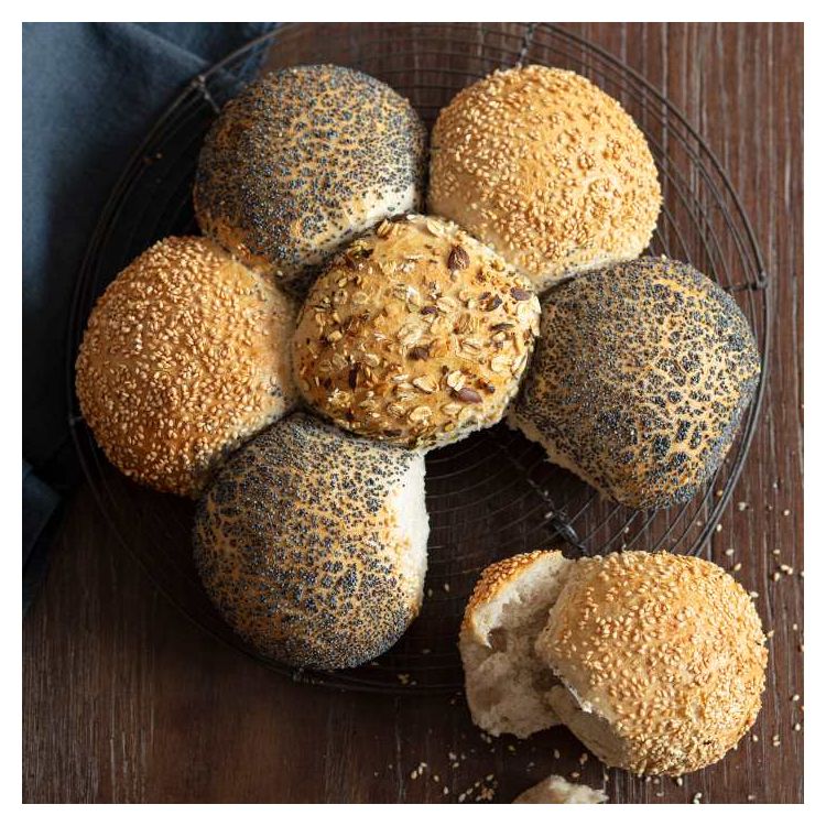 Blumenrad, 3-Topping