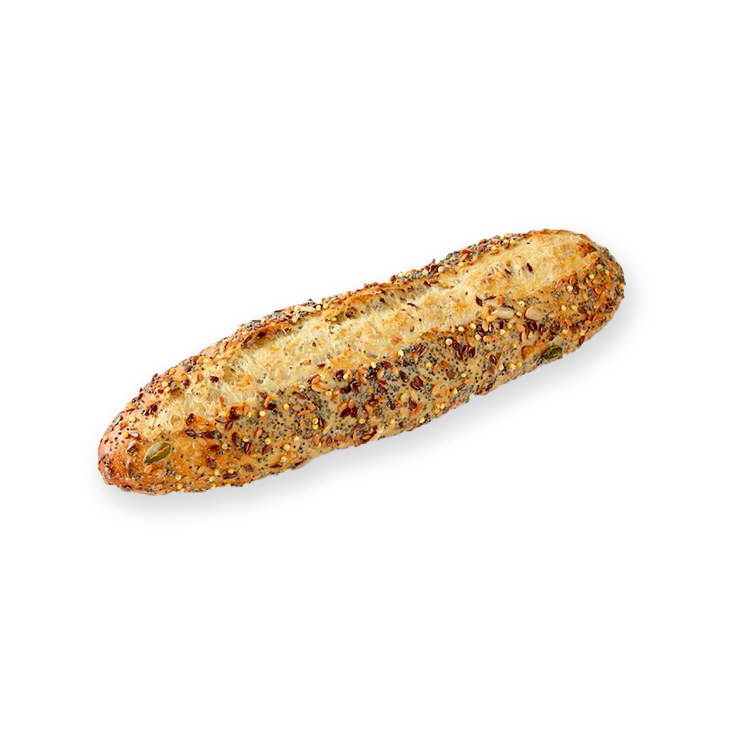 Halbes Baguette Mémoire Körner