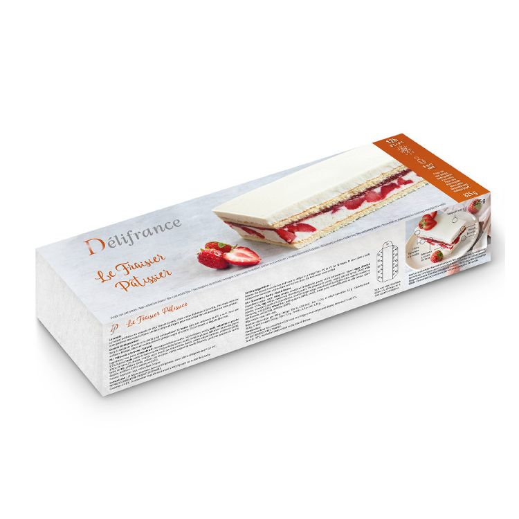 Strawberry layer cake