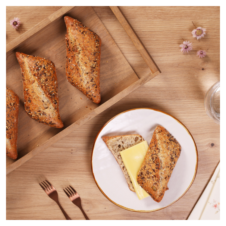 Ruitbroodje tarwe wit