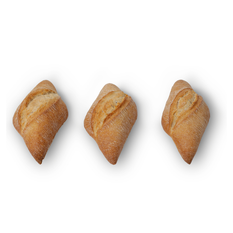 Rautenbrötchen (Poolish)