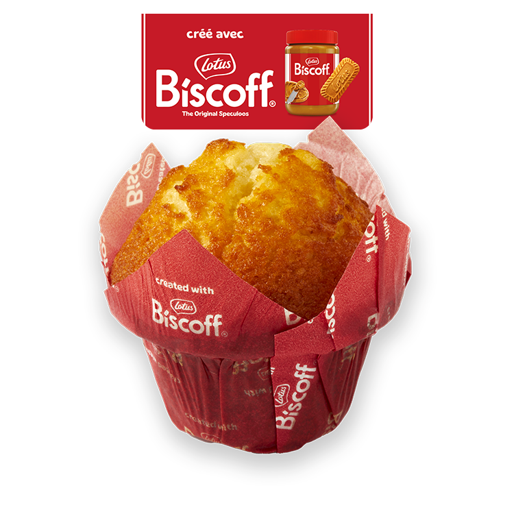 Muffin fourrage Lotus Biscoff®