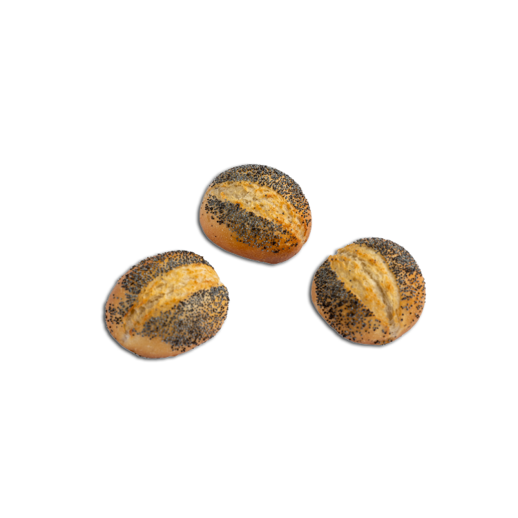 Panecillo topping amapola