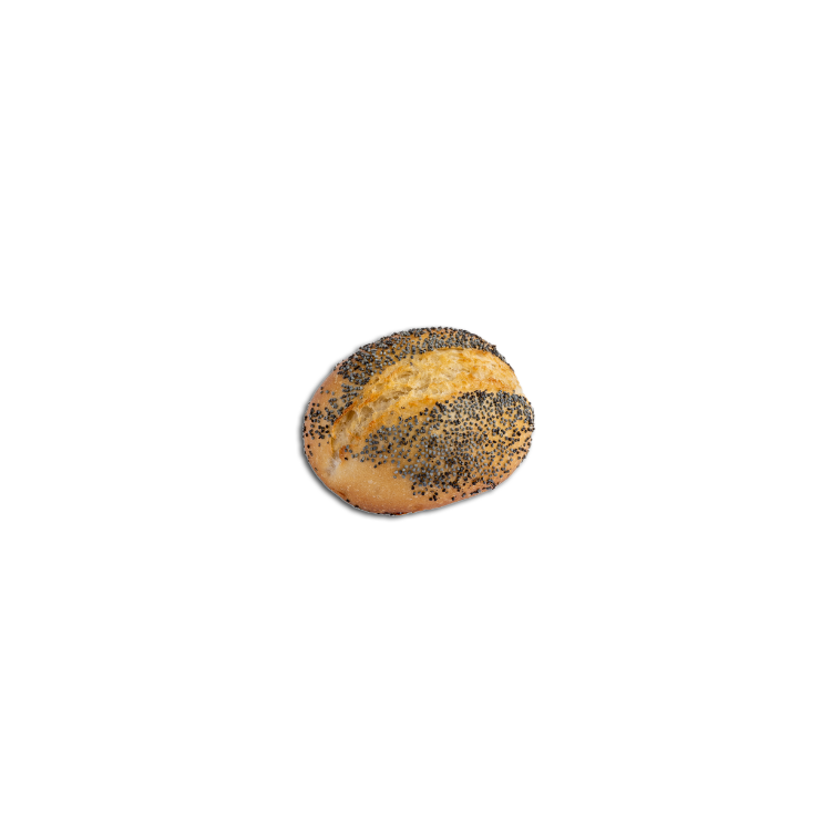 Panecillo topping amapola