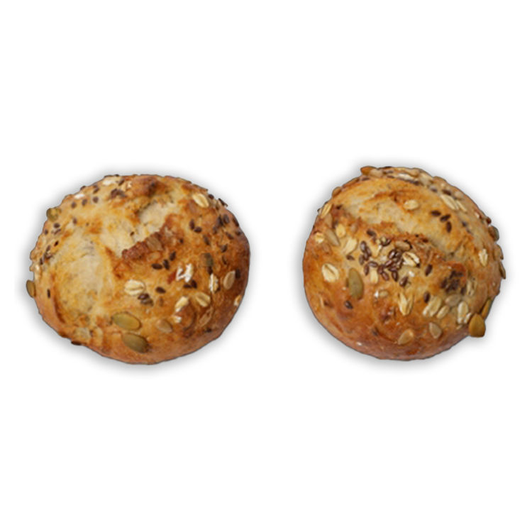 Pagnotella με καρότο και σπόρους