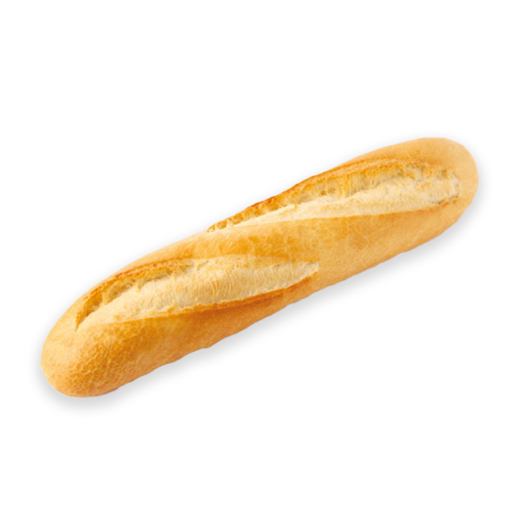 Halve baguette wit (Panecillo 29cm)