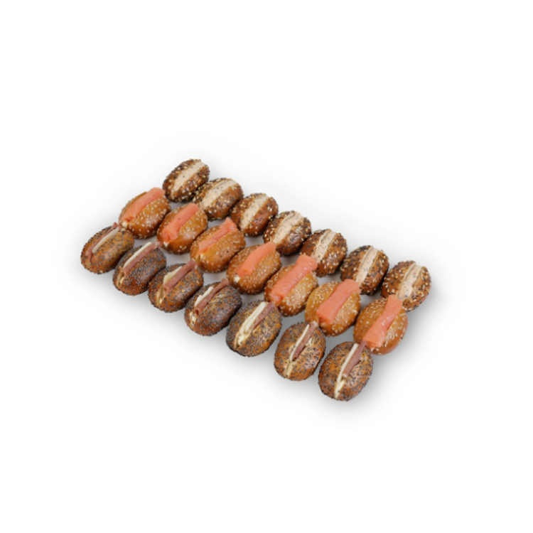 Mini navettes bretzel