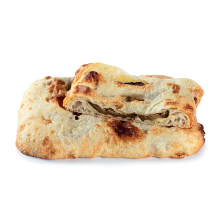 PINSA ROMANA MELANZANE E SCAMORZA