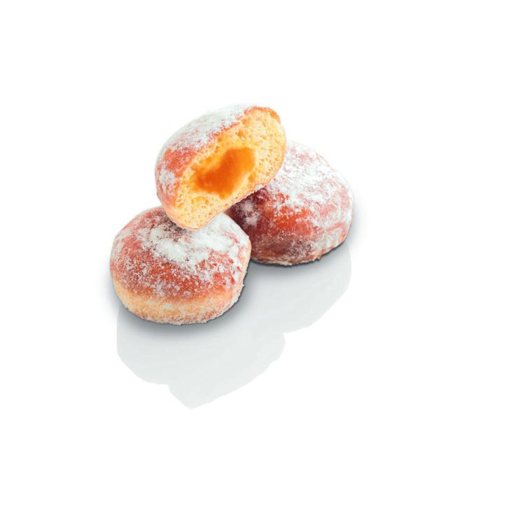 Mini pączki z morelą