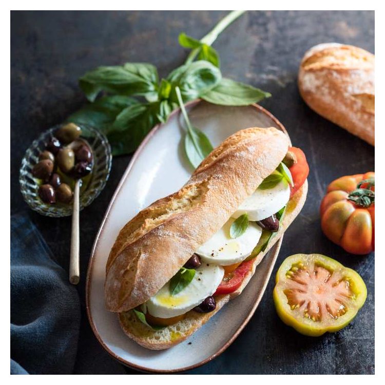 Ciabattina wit met tarwegriesmeel biga