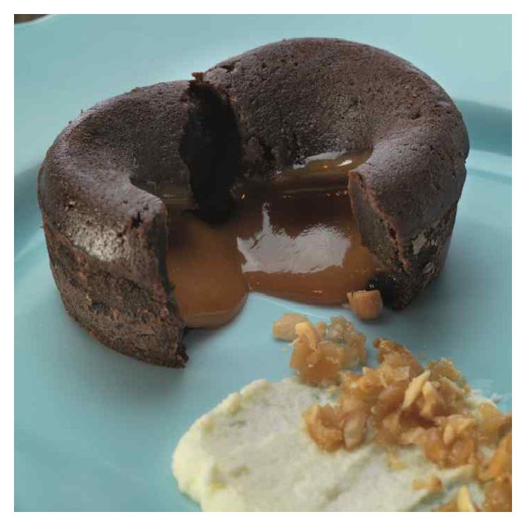 Suflet czekoladowy ze słonym karmelem