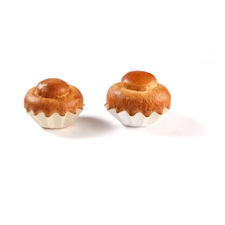 Individual butter brioche